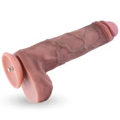 HiSmith HSA194-M Hardened Vibrating Large Dildo KlicLok 25cm Skin
