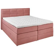 Esposa BOXSPRING POSTELJA 180 cm x 200 cm , tekstil barve korale