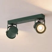 Argon Canico stropni reflektor, dvije žarulje, zeleni - Dnevni boravak/blagovaonica - Moderan - zelena - Metal