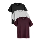 Next Majica Essential siva/mauve/črna