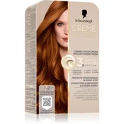 , Schwarzkopf Creme Supreme permanentna barva za lase odtenek 7-7 Copper Blonde 60 ml