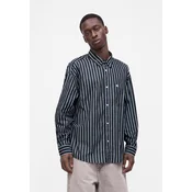 Carhartt WIP Srajca Gowan modra/črna/bela
