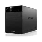 IcyBox IB-3640SU3 USB-B 3.0 zunanje ohišje za 4 3,5 HDD diske