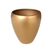 Luna Pokrov za cvetlični lonček ORCHID METALICA keramika mat d14x16cm