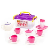 POLESIE Igracka Set za caj, 19 delova, Roze