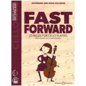 COLLEDGE:FAST FRWARD CELLO AND PIANO+AUDIO ONLINE