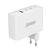 Superior su-10001accc 100w 5a gan fast pd + usb belo Kuciste punjaca ( P1263 )