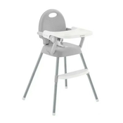 KikkaBoo hranilica Spoony 3in1 grey ( KKB11165 )