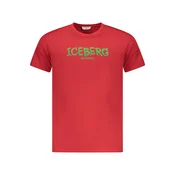 Rdeča majica s kratkimi rokavi Iceberg