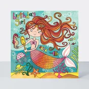 Rachel Ellen Cestitka puzzla Birthday mermaid