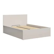 Krevet Livevaro 126 (Kašmir) Bracni, Svijetlo smeda, 140x200, Melaminska iverica, Dostupno, 149x205x95cm
