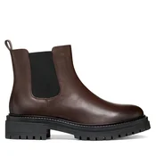 Gležnjarji Chelsea Geox D Iridea D04HRB 0008U C6013 Bordo rdeča