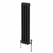 MONSTER Tradicionalni radiator s 3 stolpci - 1500 x 202 mm - črn, (21569810)