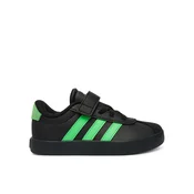 adidas Superge Vl Court 3.0 Skateboarding Shoes Kids KK4548 Črna