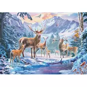 Puzzle 1000 kosov - Jelenova čreda