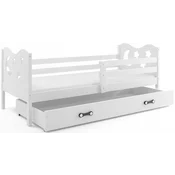 Interbeds Deciji krevet Miko 190x80cm, Sa fiokom, Beli