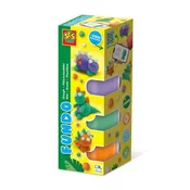 SES FunDo plastelin - Dinozavri (3x90g-1x40g)
