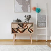 Lessentiel Maison Nocni ormaric City Triangle 60?x61x40cm Šareni