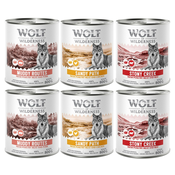 10% popust! Mokra pasja hrana Wolf of Wilderness mešana pakiranja - 6 x 800 g: SENIOR Expedition