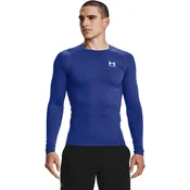 Majice Under Armour Hg Armour Comp LS Royal/ White XXXL