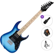 Ibanez GRGM21M-BLT Basic SET Blue Burst Električna kitara