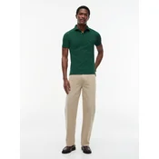TOMMY HILFIGER Majica 1985 Slim Fit  temno zelena