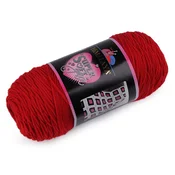 Preja za pletenje Super mehka preja 200 g - (80804) rdeča