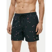 Quiksilver Kopalne hlače Everyday Printed Volley 15 EQYJV04219 Črna Regular Fit