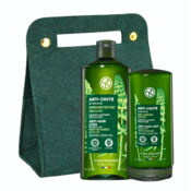 Yves Rocher Ženski kozmeticki set, Šampon, regenerator i torbica