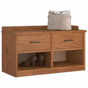 Vidaxl klop v preddverju SANDNES 87x40x50 cm masivni les bor