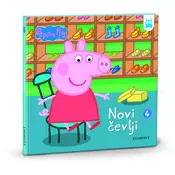 PEPPA PIG pujsa pepa knjiga novi čevlji