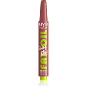 NYX Professional Makeup Fat Oil Slick Click tonirani balzam za ustnice odtenek 2 g