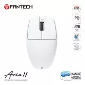 Fantech Gaming miš XD7V2 Aria II, Wireless, Beli