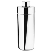 ZONE Shaker za koktajle ROCKS 400 ml, srebrna, nerjaveče jeklo, cona Danska