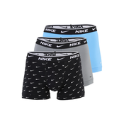NIKE Underwear Boksarice nebeško modra/siva/črna/bela