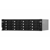 QNAP TL-R1620Sdc HDD/SSD enclosure Black 2.5/3.5