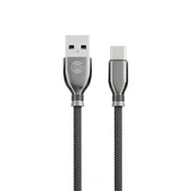 Forever Tornado kabl (USB- C) 1m 3A crni ( 21267 )