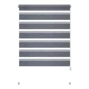 Siv zatemnitveni rolo 42,5x150 cm Zebra Natur – Gardinia
