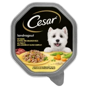 Mega pakiranje Cesar zdjelice 28 x 150 g - Seoski ragu s piletinom, povrcem i smedom rižom