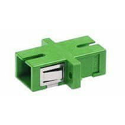 XtendLan SC-SC simpleksni adapter SM, APC, zelen, za optične omarice