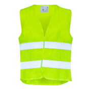 Satexo Signalni prsluk sa cicak trakom, žuti ( HVPP101EZXL )