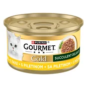 Gourmet Gold Succulent Delights piščanec 85 g