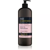 Baylis & Harding Goodness Rose & Geranium gel za prhanje 1000 ml