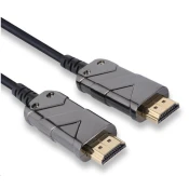 PremiumCord Ultra High Speed HDMI 2.1 optični kabel 8K@60Hz, pozlačen 7 m