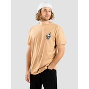 Santa Cruz Abyss Dot T-Shirt sandstone Gr. S