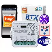 shumee RTX BREZNAPETNIČNI NC NO MINI RELEJNI MODUL TUYA WiFi + RF krmilnik