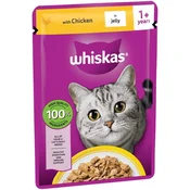 Whiskas vrečka s piščancem v želeju 85 g