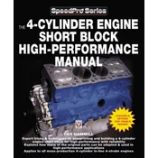 4-Cylinder Engine Short Block High-Performance Manual
