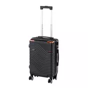 Kabinski kovček TraveLux Urban s trdo streho in odstranljivimi kolesi 50x40x20 cm črn