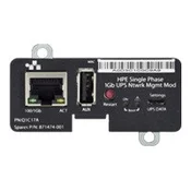 HPE Single Phase 1Gb UPS Network Management Module